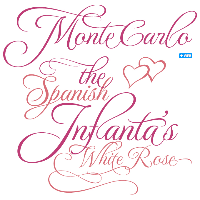 Monte Carlo font sample