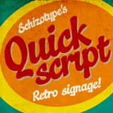 Quickscript police drapeau