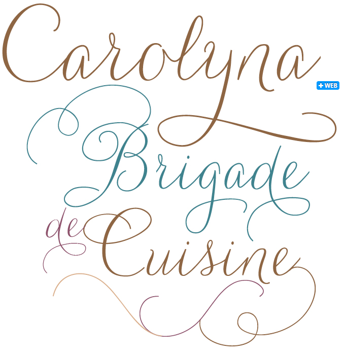 Carolyna font sample