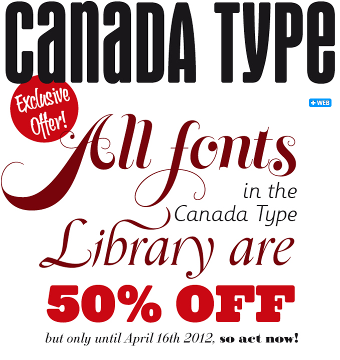 Canada Type fonts