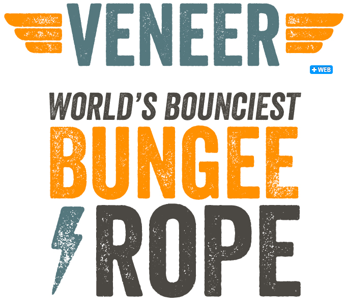 Veneer font sample