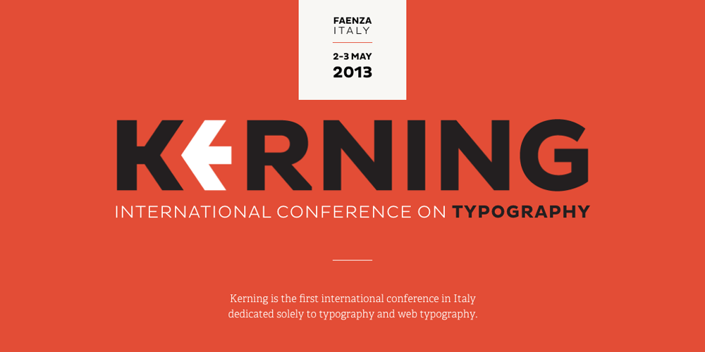 Kerning Conference