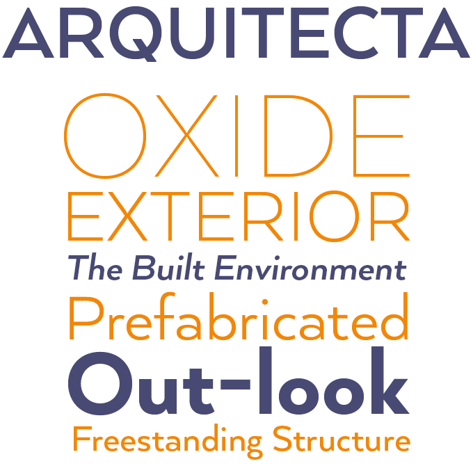 Arquitecta font sample
