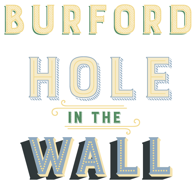 Burford Font Sample