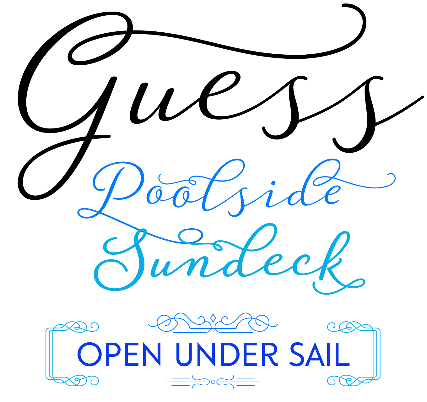 Guess Font Muster