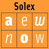 Solex font flag