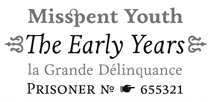 Livory font sample